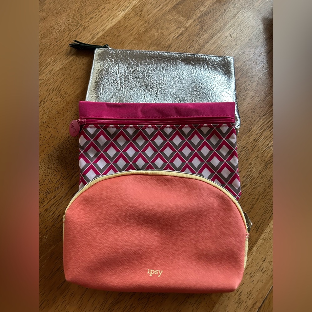 Set of 3 Ipsy bags